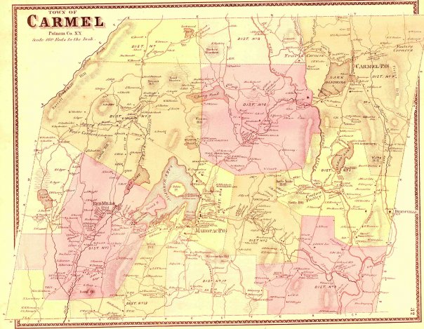 Map of Carmel, NY Map of Carmel, NY