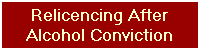 Relicencing After
Alcohol Conviction